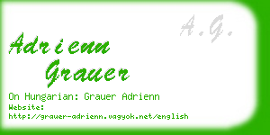 adrienn grauer business card